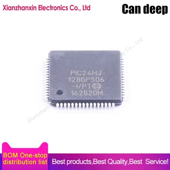 1PCS/MONTE PIC24HJ128GP506-eu/PT PIC24HJ128GP506 QFP64 Micro chip controlador nova marca original