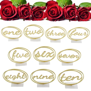 O Espelho Acrílico Redonda Dourada Coroa De Flores Em Inglês Digital Assento De Casamento Cartão De Ambiente De Trabalho Oraft Ornamentos