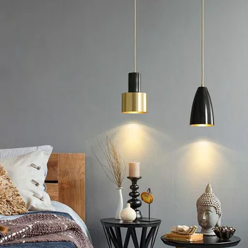 preto luminária em ferro preto com fio geométrica pingente de luz hotéis círculo gaiola de ferro vintage bulbo da lâmpada de luxo designer